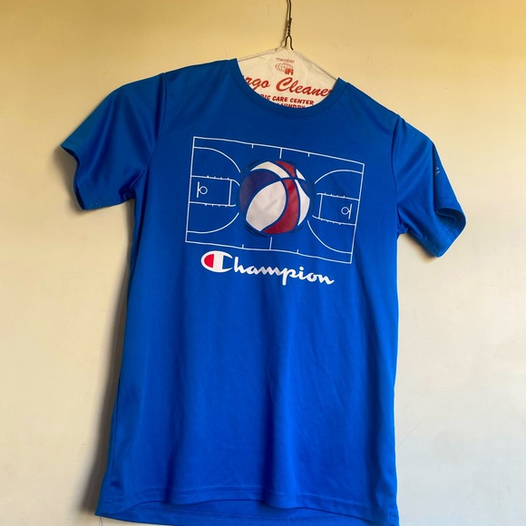 Blue champion T- Shirt - Picture 1 of 1